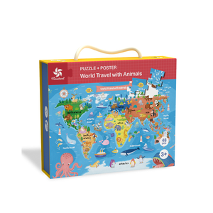 Rompecabezas educativo <span class=keywords><strong>redondo</strong></span> personalizado para niños, rompecabezas de cartón de papel, 48, 50, 100, gran oferta - Product Image 3