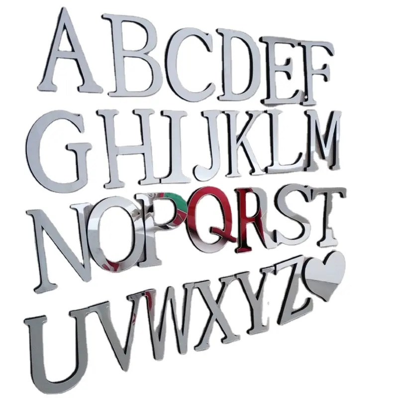 Preciser Abc Alphabet Wall Decals Stick On Wall Art For Bedroom
