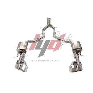 Hiệ<span class=keywords><strong>u</strong></span> Suất Cao Thép Không Gỉ Catback Cho Mercedes Benz W212 E550 Với Đường Kính 76Mm Hệ Thống Xả Muffler Ống - Product Image 3