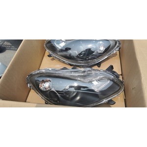 Faros Delanteros Negros para Smart 451, OE 4518200959 4518201059, Repuestos Nuevos - Product Image 1