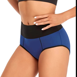 Naadloze Plus Size Dames Katoenen Ondergoed Ademend Menstruel Periode Ondergoed Lekvrij Ondergoed Vrouwen - Product Image 4