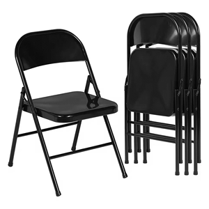 كرسي طعام خارجي عالي الجودة أسود قوي من الصين بسعر الجملة - Product Image 2