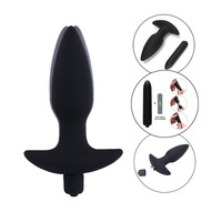 10 Frequenz Bullet Vibrator Anal Plug Spielzeug Butt Plug Trainer Kit Massage gerät Pleasure Trainer Kit für Anfänger