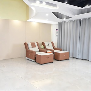 Canapé de massage des pieds Longyu Spa, fauteuil inclinable électrique avec fonction de levage pour adultes et personnes âgées - Product Image 1