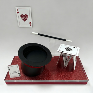 Expositor Acrílico con Temática <span class=keywords><strong>de</strong></span> Magos, Estante <span class=keywords><strong>de</strong></span> Exhibición para Cartas <span class=keywords><strong>de</strong></span> Póker, Sombreros <span class=keywords><strong>de</strong></span> Magia y Cosméticos para Tiendas Minoristas - Product Image 6