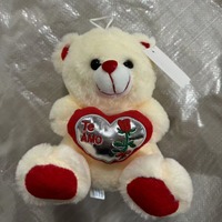 Peluche d'ours en peluche douce Te Amo Te Quiero en forme de cœur, ours en peluche espagnol, cadeau romantique pour la Saint-Valentin