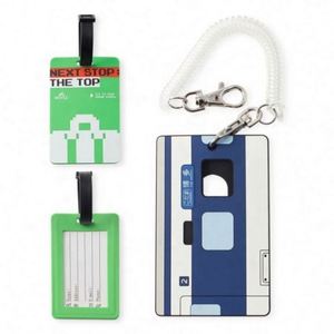 ป้ายแท็กกระเป๋าเดินทางแบบวงกลม PVC นิ่ม คุณภาพสูง แบบกำหนดเองได้ - Product Image 2
