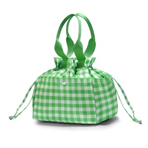 Sac à déjeuner personnalisé couleur bonbon, sac isotherme portable, sac à déjeuner isotherme réutilisable de haute qualité avec cordon de serrage - Product Image 1