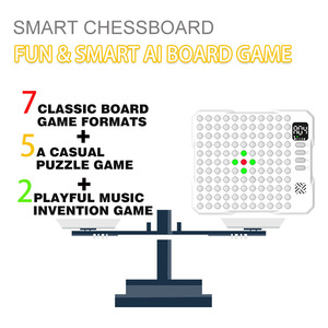 Smart Go Gomoku Multi-Functional <b>Electronic</b> <b>Chess</b> <b>Board</b> 14-in-1 Educational Parent-Child Interactive Children's Toy - Product Image 4
