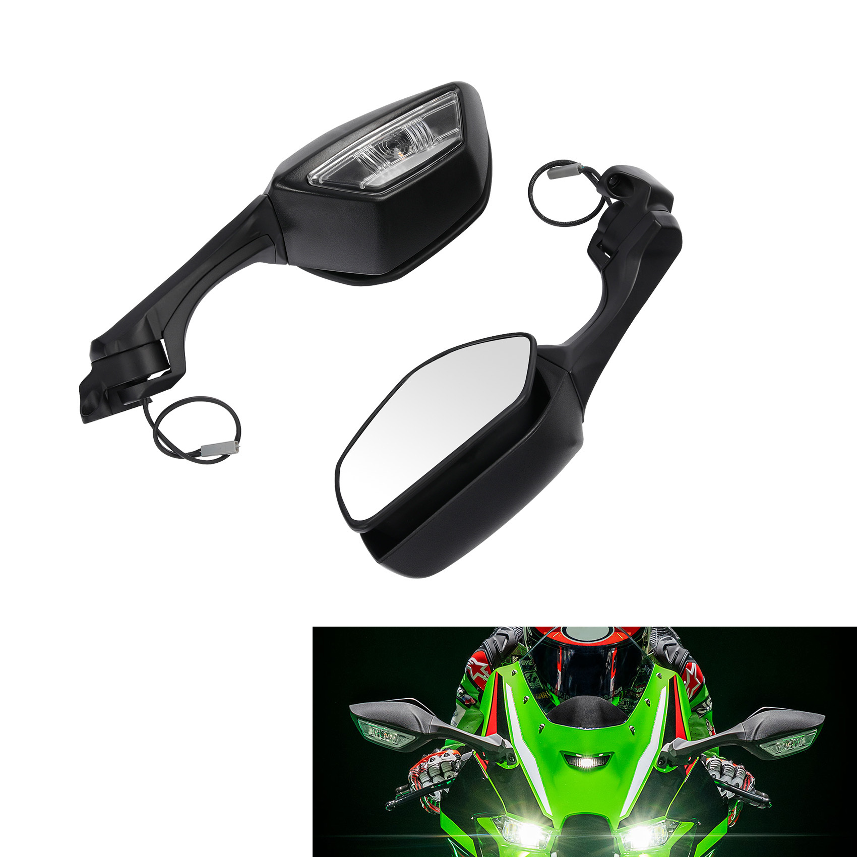 XF1108116 Rear View Mirrors for Kawasaki Ninja ZX10R 2021