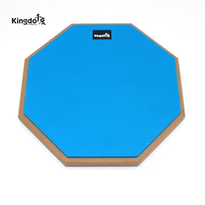 Kingdo 12 "Muziek Instrument Professionele Praktijk Domme Drumpad Voor Drum Set