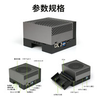 Jetson AGX Orin Kit 32 GB 64GB Papan Pengembangan AI Modul Komputasi Tepi untuk Robotika Visi Mesin Pengembangan Industri