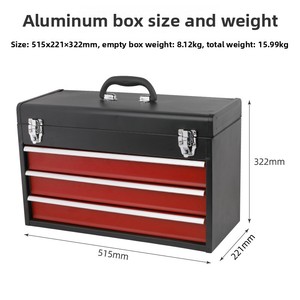 Hi-Spec Chuyên Nghiệp Ngăn Kéo Loại 112Pcs Đa Chức Năng Tự Động Hộ Gia Đình Sửa Chữa Công Cụ Thiết Lập Carbon Thép Tay-Powered OEM Tùy Chỉnh - Product Image 3