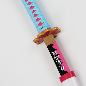 Épée Nichirin de Kanroji <span class=keywords><strong>Mitsuri</strong></span>, <span class=keywords><strong>katana</strong></span> japonaise en bambou - Product Image 2