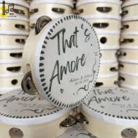 Wholesale Percussion Musical Instruments 6 Inch Personalized Tambourine Wedding Drum toy Price for Church Party