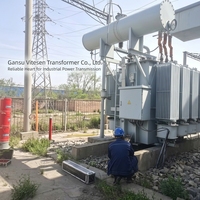Transformador de Potencia SZ11 35kV 2000kVA OLTC Yd11 Grupo Vectorial 3, Inmerso en Aceite, con Cambiador de Carga, 50/60Hz para Plantas Solares Industriales