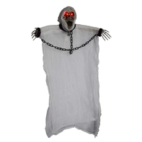 Squelette dansant pirate animé de 1 m pour Halloween