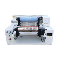 Printer Inkjet UV Roll Flat DX5 Langsung dari Pabrik 2 Head All-In-One untuk Cetak Flex Film, Casing Ponsel, Kayu, Kaca, PVC