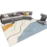 Tapis de sol imprimé sur mesure en gros, 100 % polyester, antidérapant et durable, pour la maison, la salle de réception, les projets hôteliers
