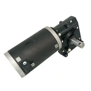 200W Gear Motor 12V 24V 20Nm Dc Motor 90 Độ Hộp Số Worm Gear Dc Motor