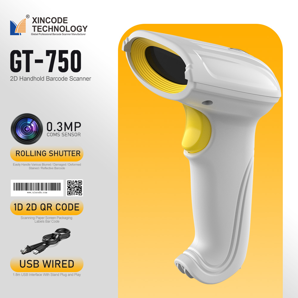 GT-750 Blanc 2D CMOS Filaire 169