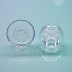 水晶透明液晶硅胶耳尖HiFi耳塞降噪更换尖-3对 - Product Image 5