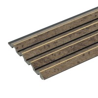 Panel Dinding Polystyrene 12cm Custom Pabrik, Panel Grating PS Plastik Tahan Air
