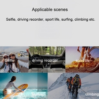 Vente en gros HAMTOD H9A HD 4K WiFi Caméra de sport caméra d'action avec boîtier étanche