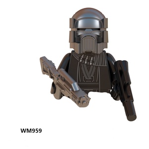 Figura de Acción Soldado <span class=keywords><strong>Clon</strong></span> 501 de Star Wars en Oferta, Minifiguras de la Guerra de las Galaxias, Bloques de Construcción de Juguetes WM6089 - Product Image 6