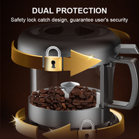 Machine à torréfier le café CAFEMASY pour usage domestique, 80g, CB/CE, petite machine à torréfier les grains de café