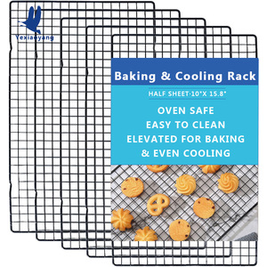 Baking Cooling Rack 10x15.8 Inch Half Sheet Oven Safe Elevated For Even Cooling Cookie Tools - Product Image 1