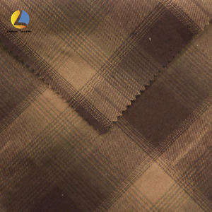 工場直糸染めフランネル生地ツイル織り素材100% コットンジャカードチェック生地クラシックスポーツウェア用 - Product Image 4