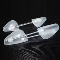 Arbre à chaussures à ressort en plastique pour hommes et femmes Porte-chaussures avec ressort de tension Coil shoe last