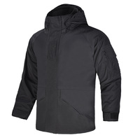 Veste tactique softshell G8 pour homme, imperméable, chaude, à capuche, coupe-vent, en polaire, camouflage, pour la chasse