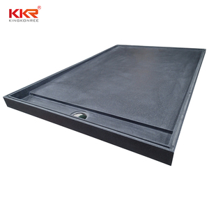 Negro sólido superficie <span class=keywords><strong>plato</strong></span> <span class=keywords><strong>de</strong></span> <span class=keywords><strong>ducha</strong></span> mármol bandeja <span class=keywords><strong>pizarra</strong></span> bandeja <span class=keywords><strong>de</strong></span> <span class=keywords><strong>Ducha</strong></span> - Product Image 4