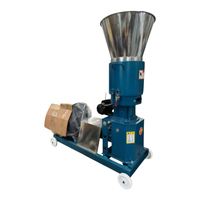 Mini-machine à granulés domestique pour petites exploitations agricoles, haute productivité, alimentation pour volailles et bétail, état neuf