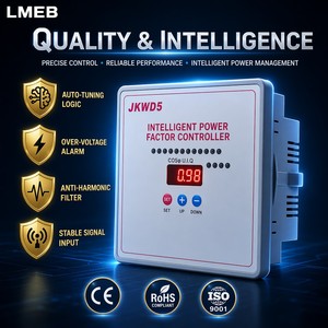 Controlador de factor de potencia, equipo de autocompensación de potencia reactiva para distribución de energía, dispositivo de autocompensación de potencia, 1 unidad - Product Image 5