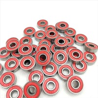 Roulements de skateboard 608RS 8x22x7mm ABEC9 en acier chromé de précision, lubrifiés à l'huile pour une performance à haute vitesse et une durabilité accrues