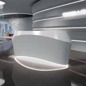 フロントデスク可愛いデザインフロントオフィスホテル店ネイルビューティーサロン受付 - Product Image 4