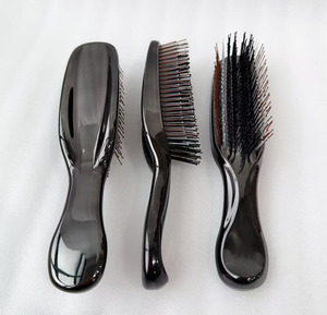 Peigne de massage <span class=keywords><strong>SPA</strong></span> <span class=keywords><strong>pour</strong></span> le cuir chevelu, à long manche, en nylon électroplaqué, <span class=keywords><strong>pour</strong></span> le nettoyage du cuir chevelu et le lissage des cheveux - Product Image 3