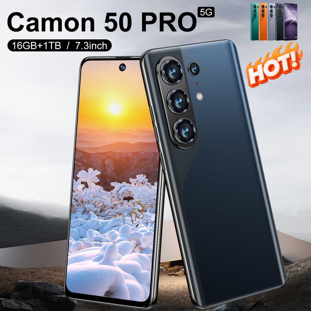 Europe Full Screen Camon 50 Pro 16GB 1TB Swift Android 15 Snapdragon 8 Gen 4 78MP 108MP 7 3 Inch HD 8000mAh 5G LTE Smartphone