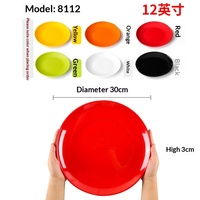 Assiette Commerciale en Mélamine A5 BST Personnalisée pour Restaurant, Solide, Moderne, Minimaliste, Colorée, Durable, de Qualité Alimentaire et Écologique