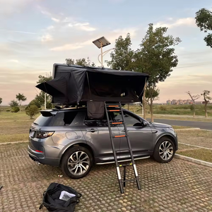 Most Favorable Price New Hard-shell Roof Tent Camping Fully Automatic Car Roof Ground Oxford Four-season Double Layer Waterproof - Product Image 5