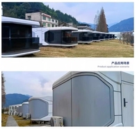 Petites maisons préfabriquées de luxe en usine en Chine Maisons préfabriquées modulaires