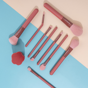 Bộ 10 Chiếc Cọ Trang Điểm Màu Hồng Bán Sỉ Hàng Ngày 2022 Bộ Cọ Trang Điểm Mỹ Phẩm Nhãn Hiệu Riêng Theo Yêu Cầu - Product Image 4