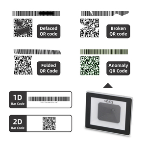 NFC 13.56MHz không tiếp xúc <span class=keywords><strong>IC</strong></span> loại thẻ A/B đầu đọc thẻ 1D 2D QR Máy quét mã vạch cho tự kiểm tra thiết bị đầu cuối tương tác kiốt - Product Image 1