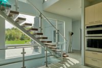 GB Modern Designs Kunden spezifische Edelstahl Glas Baluster Treppen Balustrade & Handläufe drinnen/draußen