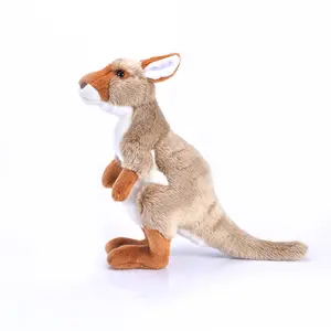 Chất Lượng Cao Phổ Biến Kangaroo Thú Nhồi Bông Động Vật Thú Nhồi Bông Sang Trọng Kangaroo Đồ Chơi Thú Nhồi Bông