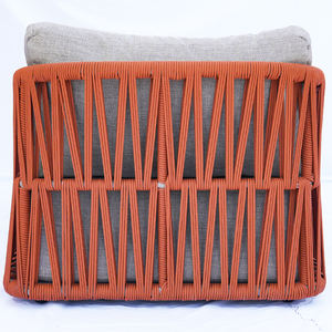 كراسي استلقاء فاخرة بجانب حمام السباحة، سرير شمس خارجي، كرسي استرخاء حديقة، سرير شمس خارجي من الألومنيوم والحبال للمنتجعات - Product Image 4