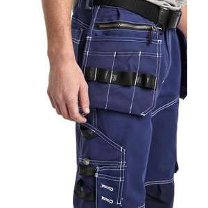 BLAKLADER - 179013708800C48 Pantalones artesanos con elástico Azul marino-PANTALONES DE TRABAJO EAN 7330509753750 PANTALONES DE TRABAJO DE CARGO - Product Image 5